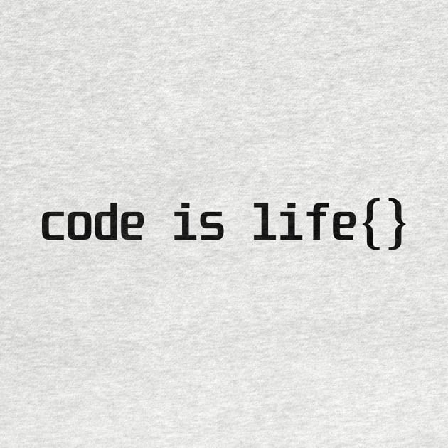 Code is life by Geekodesign